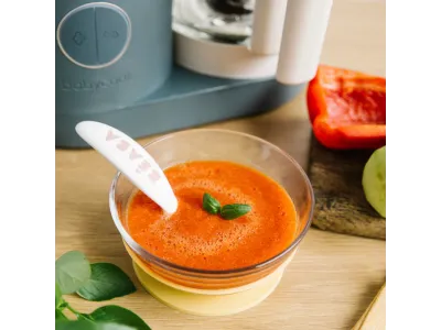 Літнє пюре Baby’s Gazpacho для малюка — готуємо легко в Beaba Babycook Neo
