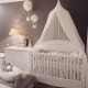Детская кроватка Bellamy Good Night White 140х70 см — трансформер для новорожденного (0–5 лет)