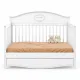 Детская кроватка Bellamy Good Night White 140х70 см — трансформер для новорожденного (0–5 лет)