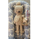 Матрас – кокон для новорожденного DockaTot DELUXE+ (0-8 месяцев), Toile De Jouy Dusty Blue, арт. EU003, Limited Edition