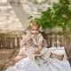 Дитячий рушник-пончо з капюшоном Elodie Candy Stripes — 1–3 роки