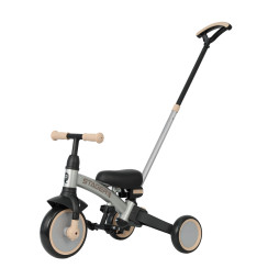 Велосипед з ручкою - біговел Stager 3 в1 Silver, Qplay, T80STAGERSilver
