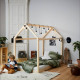 Детская кровать домик Pinio House Bed 200x90 см, рекомендована для детей от 3-х лет (кровать Монтессори)