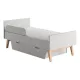 Pinio Swing Grey — комплект детской мебели 140×70, 3 в 1 (скидка 7%)