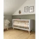 Детская кроватка Pinio Swing Grey 120x60 см серый, для новорожденного, (0-3 года)