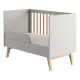 Детская кроватка Pinio Swing Grey 120x60 см серый, для новорожденного, (0-3 года)