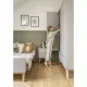 Шкаф для одежды Pinio Swing Grey трехдверный в детскую комнату, серый