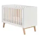 Детская кроватка Pinio Swing White 120x60 см  (0-3 года) | Дитячі меблі Pinio в Україні