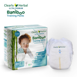 Підгузки-трусики Clearly Herbal Bamboo, розмір 4 (9-15 кг), 20 шт.