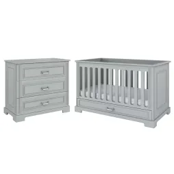 Комплект детской мебели Bellamy Ines Grey 140х70, 2 в 1 — со скидкой 7%