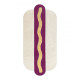 Килим в дитячу кімнату Hot Dog Rug з натуральної вовни, 80 на 180 см Maison Deux, арт. 3844HDR