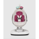 Двостороння вкладка для крісла-гойдалки 4moms MamaRoo 5.0, Maroon (бордовий), для новонароджених, арт. 817980017139 - від 0 до 12 місяців