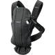 BabyBjorn - Рюкзак-кенгуру Baby Carrier Mini 3D Jersey, Charcoal Grey (чорно-сірий), арт. 7317680210760, купить в KIOSK для МАМ, Киев