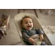 BabyBjorn - Крісло-шезлонг Bouncer Bliss Woven, Beige/Dark Grey Print, арт. 7317680060389, від народження до 2 років