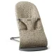 BabyBjorn - Крісло-шезлонг Bouncer Bliss Woven, Beige/Dark Grey Print, арт. 7317680060389, купить в KIOSK для МАМ, Киев