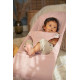 Крісло-шезлонг BabyBjorn Bouncer Bliss Cotton, Dusty Pink для новонароджених, арт. 7317680060143