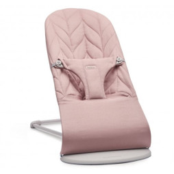 Крісло шезлонг BabyBjorn Bouncer Bliss Cotton, Dusty Pink (рожевий), арт. 7317680060143