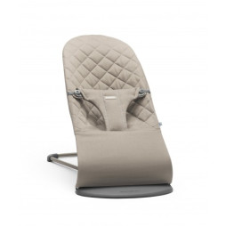 BabyBjorn - Крісло-шезлонг Bouncer Bliss Cotton, Sand Gray (пісочно-сірий), 7317680062178