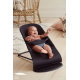 Кресло-шезлонг BabyBjorn Bouncer Balance Soft Cotton, Black/Dark gray (черный/темно-серый) + Игрушка Googly Eyes, арт. 7317686050018