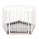 Детский манеж BabyDan Park A Kid, цвет белый, арт. 5705548028114, купить в KIOSK для МАМ, Киев