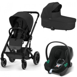 Коляска Cybex Balios S 3 в1 BLK Moon Black, 524002517