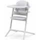 Стілець 4 в 1 Cybex Lemo All White (521004829), стілець для годування від 6 місяців