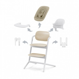 Стілець 4 в 1 Cybex Lemo Sand White (521003223)