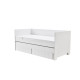 Детская кровать-диван Pinio Calmo White 200×90 см — от 5 лет