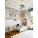Дитяче ліжко-будиночок Dream Nest Snow 160x80 см із двома захисними бортиками (ліжко Монтессорі)