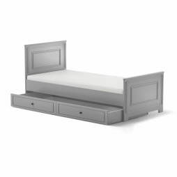 Подростковая кровать Bellamy Ines Grey 200x90 см