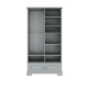 Комплект дитячих меблів Bellamy Ines Grey (ліжко 200х90 + шафа), сірий, зі знижкою 7%