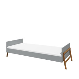 Подростковая кровать Bellamy Lotta Grey 200x90 см, серый, (от 5 лет)