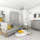 Кроватка Lotta Grey 140x70 для новонародженого | Магазин дитячих меблів у Києві | 6