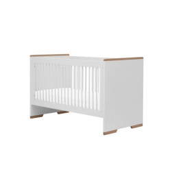 Snap White 140x70 см детская кроватка трансформер