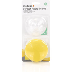 Накладки для годування Medela Contact Nipple Shield, 2 шт., розмір Small – 16мм, арт. 200.1628