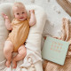 Книга альбом Oh My Baby Book для дівчинки, оливкова (українська мова) New Design, подарунок для новонароджених