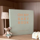 Книга альбом Oh My Baby Book для дівчинки, оливкова (українська мова) New Design, подарунок для новонароджених
