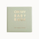 Oh My Baby Book  для дівчинки, оливкова (українська мова) New Design | KIOSK для МАМ
