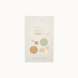 Стикерпак Oh My Baby Notes, Gold Edition