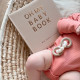 Альбом для новонародженого Oh My Baby Book для дівчинки бежевий (українська мова) | Купити подарунок для вагітної