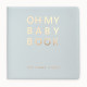 Подарок для новорождённого мальчика — набор Oh My Baby Book (украинский язык) и ZAZU Felix с белым шумом