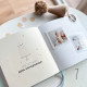 Подарок для новорождённого мальчика — набор Oh My Baby Book (украинский язык) и ZAZU Felix с белым шумом