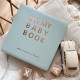 Подарок для новорождённого мальчика — набор Oh My Baby Book (украинский язык) и ZAZU Felix с белым шумом