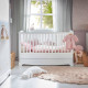 Дитяче ліжечко Bellamy Royal 140x70 см для новонародженого, трансформується в диван, від 0 до 5 років