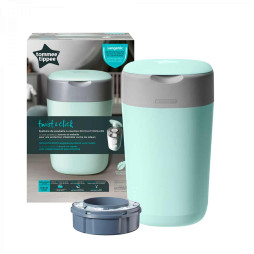 Накопичувач підгузків Tommee Tippee Twist & Click + 1 змінна касета зелений, арт. TT0370