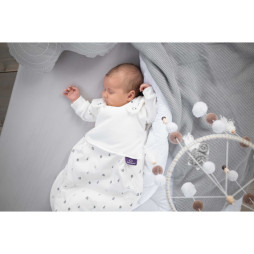 Детский спальный мешок (спальник) Liebmich Stars Grey 2.5 ТОГ, возраст от 4 до 9 месяцев, Traumeland (Австрия), арт. S0100405
