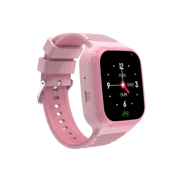 Дитячий смарт-годинник-телефон ZAZU 4G/GPS (рожевий), ZA-WATCH-02