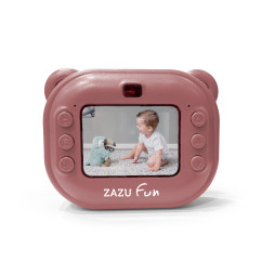 Дитячий фотоапарат ZAZU з миттєвим друком, цифрова камера, рожева (ZA-INSTANTCAMERA-03)