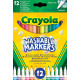 Набір фломастерів тонка лінія (washable), 12 шт Crayola, арт. 58-6671