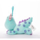 Disney Collectible Іграшка м'яконабивна Snuglets монстр Саллі з кліпсою 13 см Sambro, арт. DSG-9429-4
